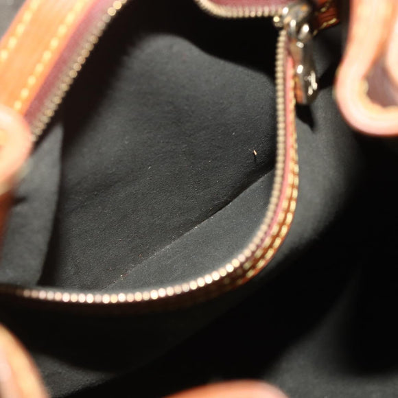 LOUIS VUITTON Epi Noe Shoulder Bag Brown M44028 LV Auth ka916