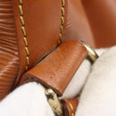 LOUIS VUITTON Epi Noe Shoulder Bag Brown M44028 LV Auth ka916-12