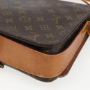 LOUIS VUITTON Monogram Cartouchiere GM Shoulder Bag M51252 LV Auth ka917-16