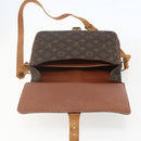 LOUIS VUITTON Monogram Cartouchiere GM Shoulder Bag M51252 LV Auth ka917-18