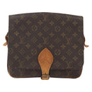 LOUIS VUITTON Monogram Cartouchiere GM Shoulder Bag M51252 LV Auth ka917-13