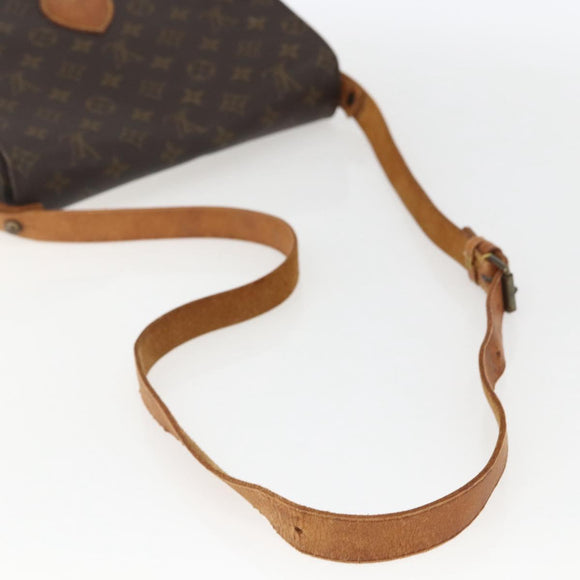 LOUIS VUITTON Monogram Cartouchiere GM Shoulder Bag M51252 LV Auth ka917
