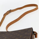 LOUIS VUITTON Monogram Cartouchiere GM Shoulder Bag M51252 LV Auth ka917-14