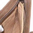 GUCCI GG Supreme Web Sherry Line Bag PVC Beige Gold 904 02 043 Auth ka921-19