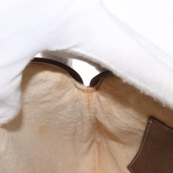 GUCCI GG Supreme Web Sherry Line Bag PVC Beige Gold 904 02 047 Auth ka922