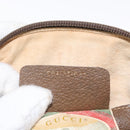 GUCCI GG Supreme Web Sherry Line Bag PVC Beige Gold 904 02 047 Auth ka922-22