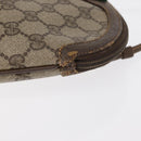 GUCCI GG Supreme Web Sherry Line Bag PVC Beige Gold 904 02 047 Auth ka922-5