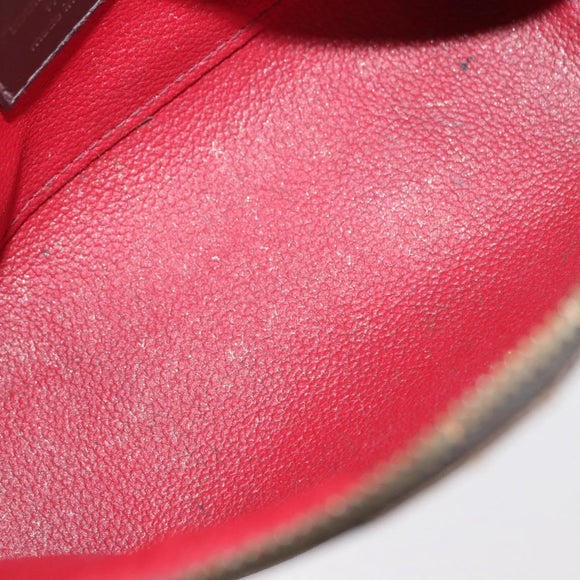 LOUIS VUITTON Damier Ebene Pochette Cosmetic PM Pouch N47516 LV Auth ka923