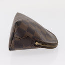LOUIS VUITTON Damier Ebene Pochette Cosmetic PM Pouch N47516 LV Auth ka923-3