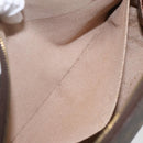 LOUIS VUITTON Monogram Trousse Demi Ronde Cosmetic Pouch M47520 LV Auth ka924-11