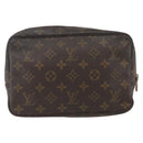 LOUIS VUITTON Monogram Trousse Toilette 23 Clutch Bag M47524 LV Auth ka925-2