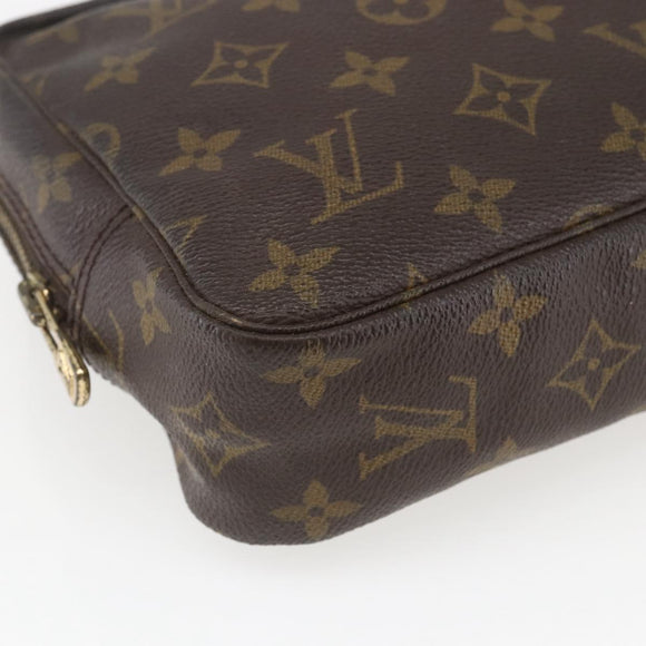 LOUIS VUITTON Monogram Trousse Toilette 23 Clutch Bag M47524 LV Auth ka925