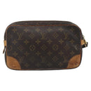 LOUIS VUITTON Monogram Marly Dragonne GM Clutch Bag M51825 LV Auth ka926-2
