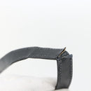 Salvatore Ferragamo Vala Shoulder Bag Leather Navy Gold Auth ka930-23