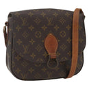 LOUIS VUITTON Monogram Saint Cloud GM Shoulder Bag M51242 LV Auth ka936-1