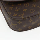 LOUIS VUITTON Monogram Saint Cloud GM Shoulder Bag M51242 LV Auth ka936-15