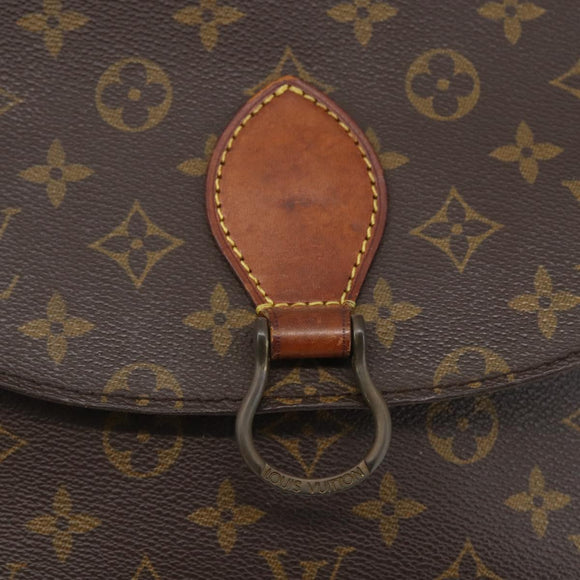 LOUIS VUITTON Monogram Saint Cloud GM Shoulder Bag M51242 LV Auth ka936