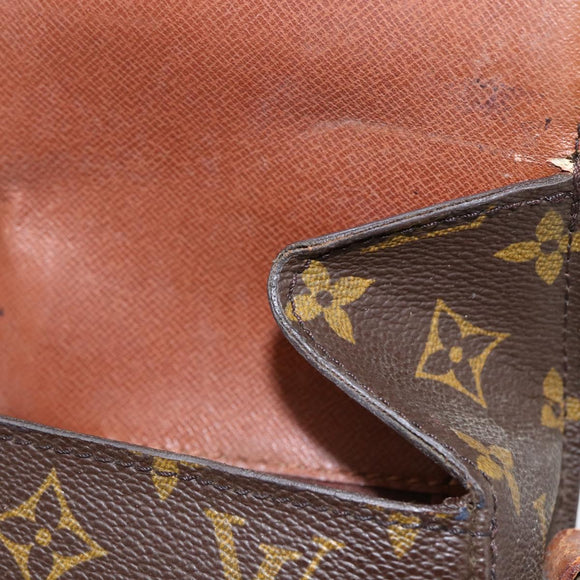 LOUIS VUITTON Monogram Saint Cloud GM Shoulder Bag M51242 LV Auth ka936