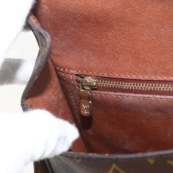 LOUIS VUITTON Monogram Saint Cloud GM Shoulder Bag M51242 LV Auth ka936