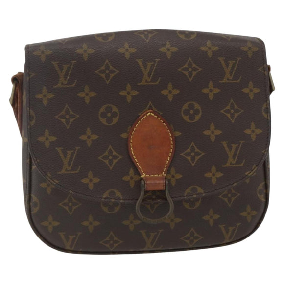 LOUIS VUITTON Monogram Saint Cloud GM Shoulder Bag M51242 LV Auth ka936