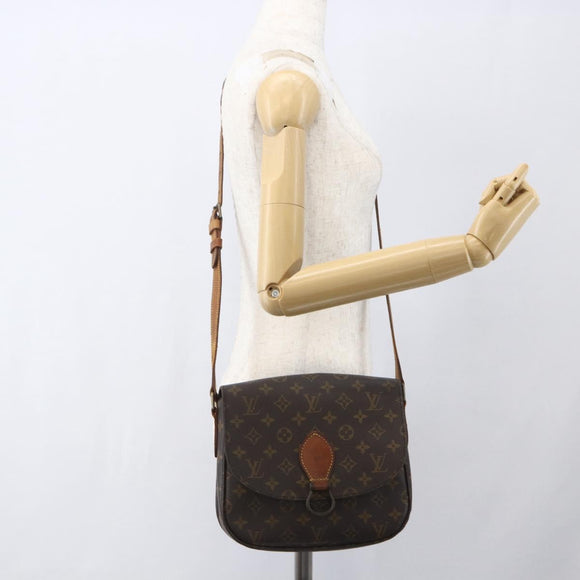 LOUIS VUITTON Monogram Saint Cloud GM Shoulder Bag M51242 LV Auth ka936