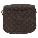 LOUIS VUITTON Monogram Saint Cloud GM Shoulder Bag M51242 LV Auth ka936-2