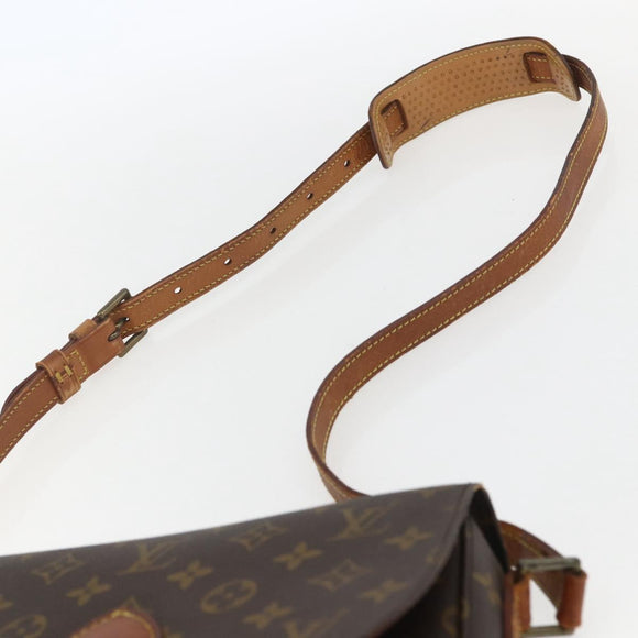 LOUIS VUITTON Monogram Saint Cloud GM Shoulder Bag M51242 LV Auth ka936