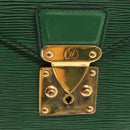 LOUIS VUITTON Epi Serviette Conseiller Briefcase Green M54424 LV Auth ka938-20