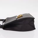 Salvatore Ferragamo Gancini Shoulder Bag Leather 2way Purple Gold Auth ka942-5