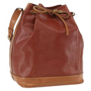 LOUIS VUITTON Epi Noe Shoulder Bag Brown M44028 LV Auth ka943-1