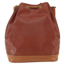 LOUIS VUITTON Epi Noe Shoulder Bag Brown M44028 LV Auth ka943-2