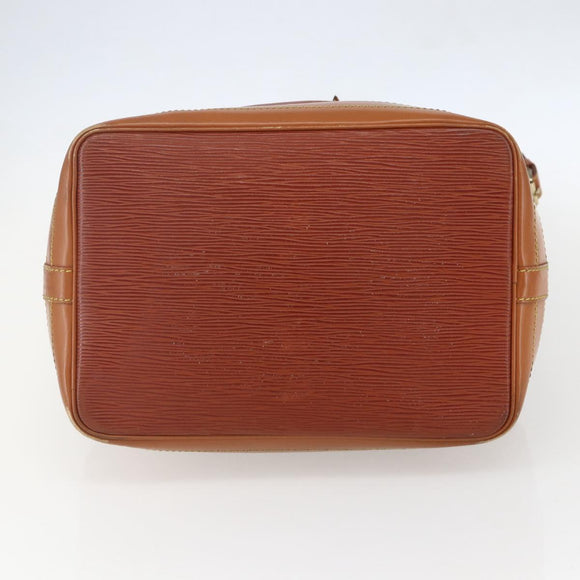 LOUIS VUITTON Epi Noe Shoulder Bag Brown M44028 LV Auth ka943