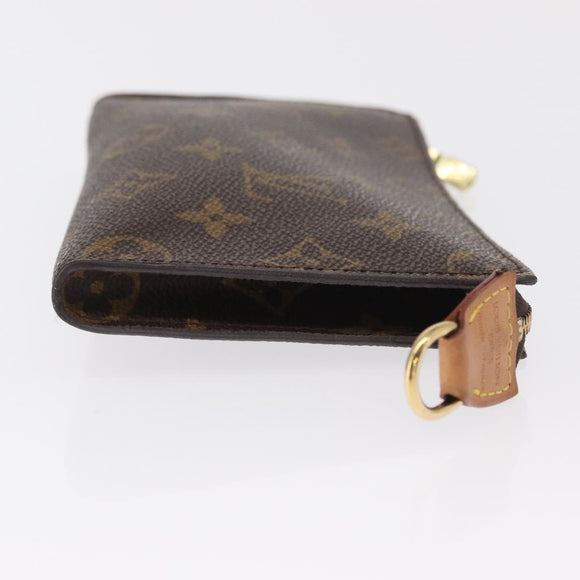 LOUIS VUITTON Monogram Bucket PM Accessory Pouch LV Auth ka944