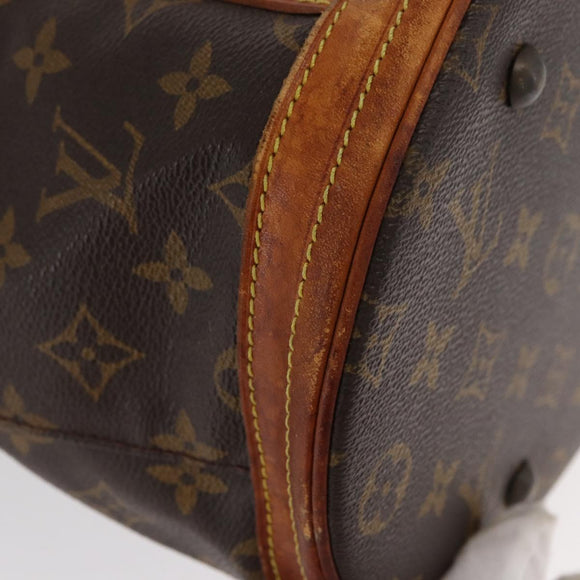 LOUIS VUITTON Monogram Bucket GM Shoulder Bag M42236 LV Auth ka950