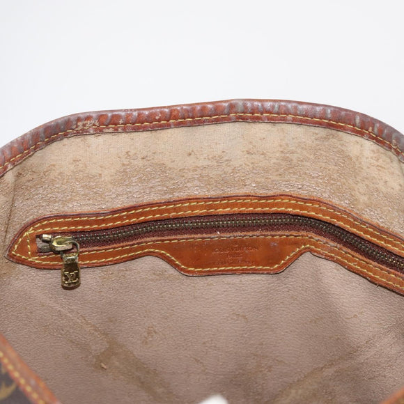 LOUIS VUITTON Monogram Bucket GM Shoulder Bag M42236 LV Auth ka950