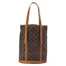 LOUIS VUITTON Monogram Bucket GM Shoulder Bag M42236 LV Auth ka950-2