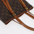 LOUIS VUITTON Monogram Bucket GM Shoulder Bag M42236 LV Auth ka950-6