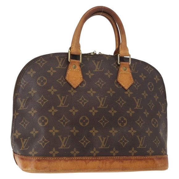 LOUIS VUITTON Monogram Alma Hand Bag M51130 LV Auth ka951