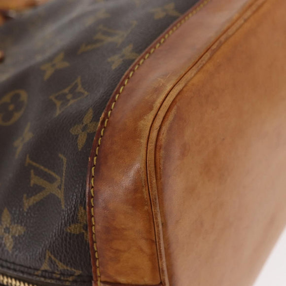 LOUIS VUITTON Monogram Alma Hand Bag M51130 LV Auth ka951