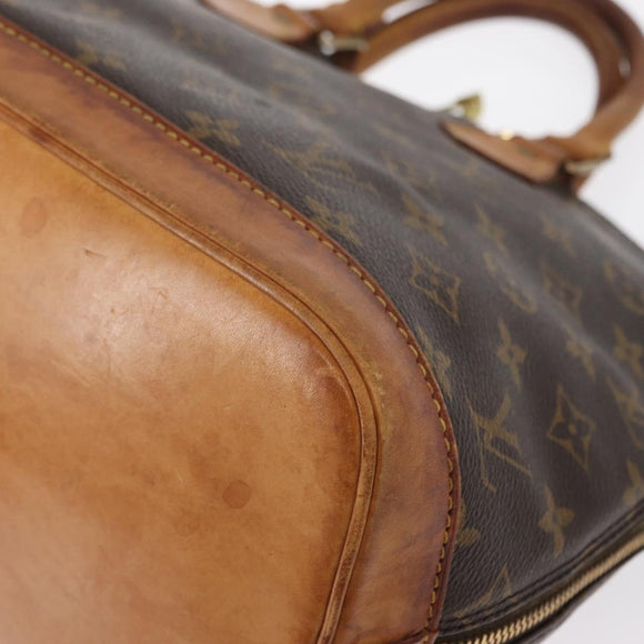 LOUIS VUITTON Monogram Alma Hand Bag M51130 LV Auth ka951