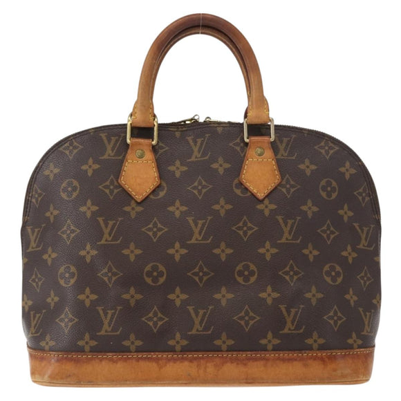 LOUIS VUITTON Monogram Alma Hand Bag M51130 LV Auth ka951