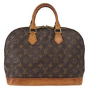 LOUIS VUITTON Monogram Alma Hand Bag M51130 LV Auth ka951-3