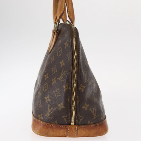 LOUIS VUITTON Monogram Alma Hand Bag M51130 LV Auth ka951