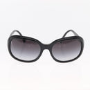 CHANEL Sunglasses plastic Black CC Auth ka958-2