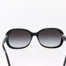 CHANEL Sunglasses plastic Black CC Auth ka958-3