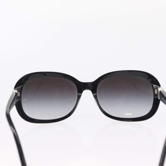 CHANEL Sunglasses plastic Black CC Auth ka958