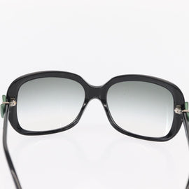 CHANEL Sunglasses plastic Black CC Auth ka959V - 0