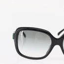 CHANEL Sunglasses plastic Black CC Auth ka959V-3