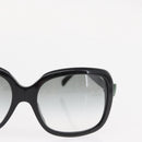 CHANEL Sunglasses plastic Black CC Auth ka959V-4