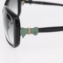 CHANEL Sunglasses plastic Black CC Auth ka959V-8